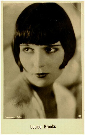 Louise Brooks cartepostalisée...